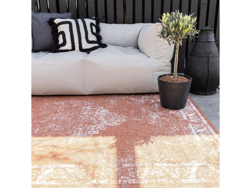 Buitenkleed Sage - Roest - dubbelzijdig - EVA Interior - 200 x 290 cm - (L)