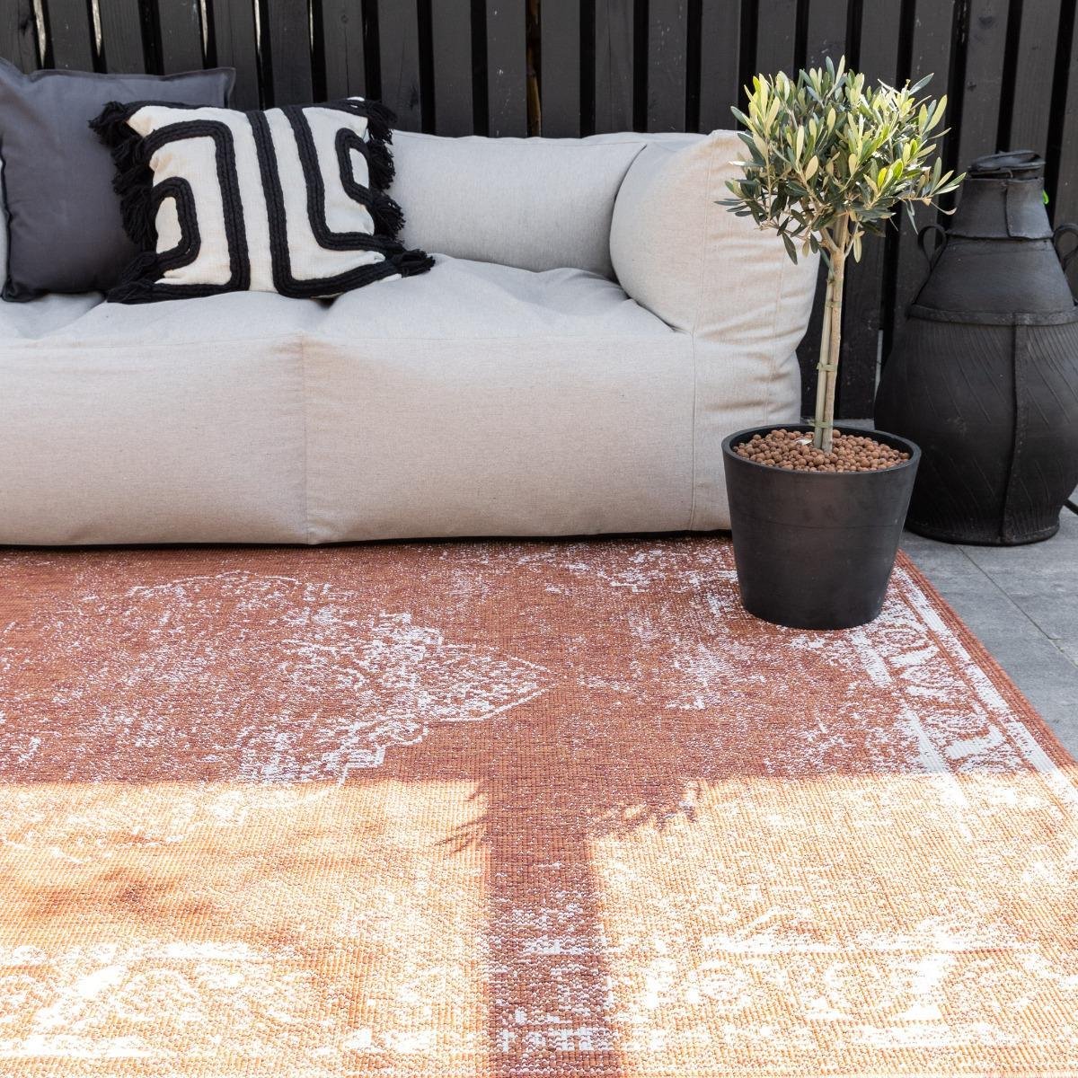 buitenkleed sage roest dubbelzijdig eva interior 200 x 290 cm (l)