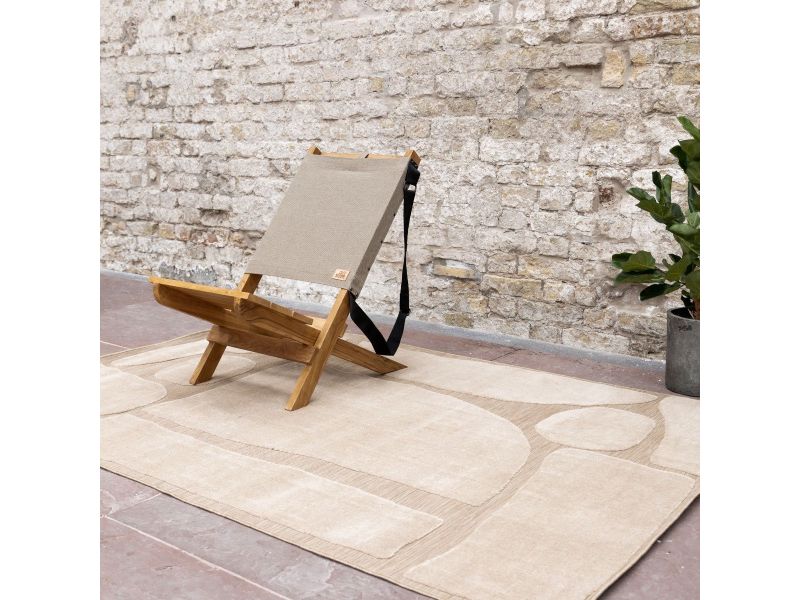 Buitenkleed Stone Bruin Interieur05 - 200 x 290 cm - (L)