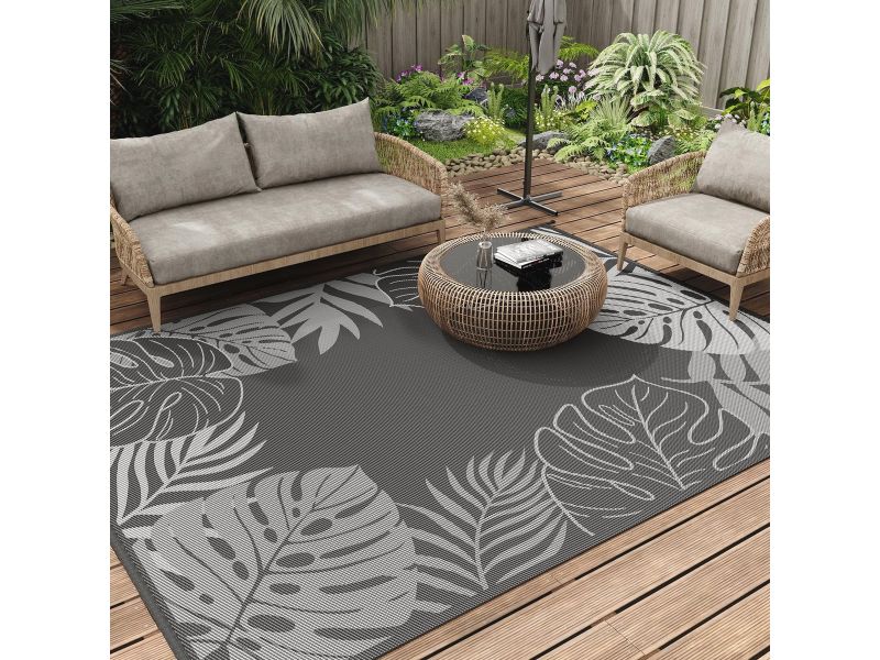 Buitenmat Waterdicht en Omkeerbaar in Bohemienstijl - Vloerkleed voor Terras, Balkon en Kamperen 120x180 cm