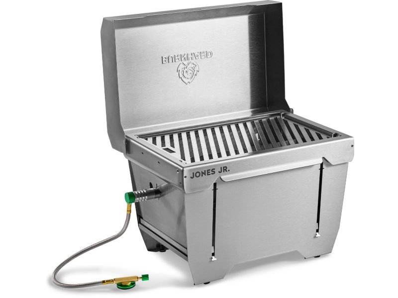 Campinggrill 1-pits BURNHARD® 3,2 kW, 500°C roestvrij staal