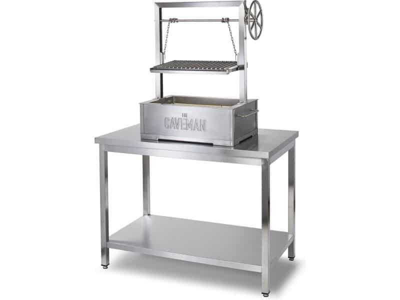 Caveman Grill 'Pro' - Inbouw - Argentijnse Grill - Buitenkeuken