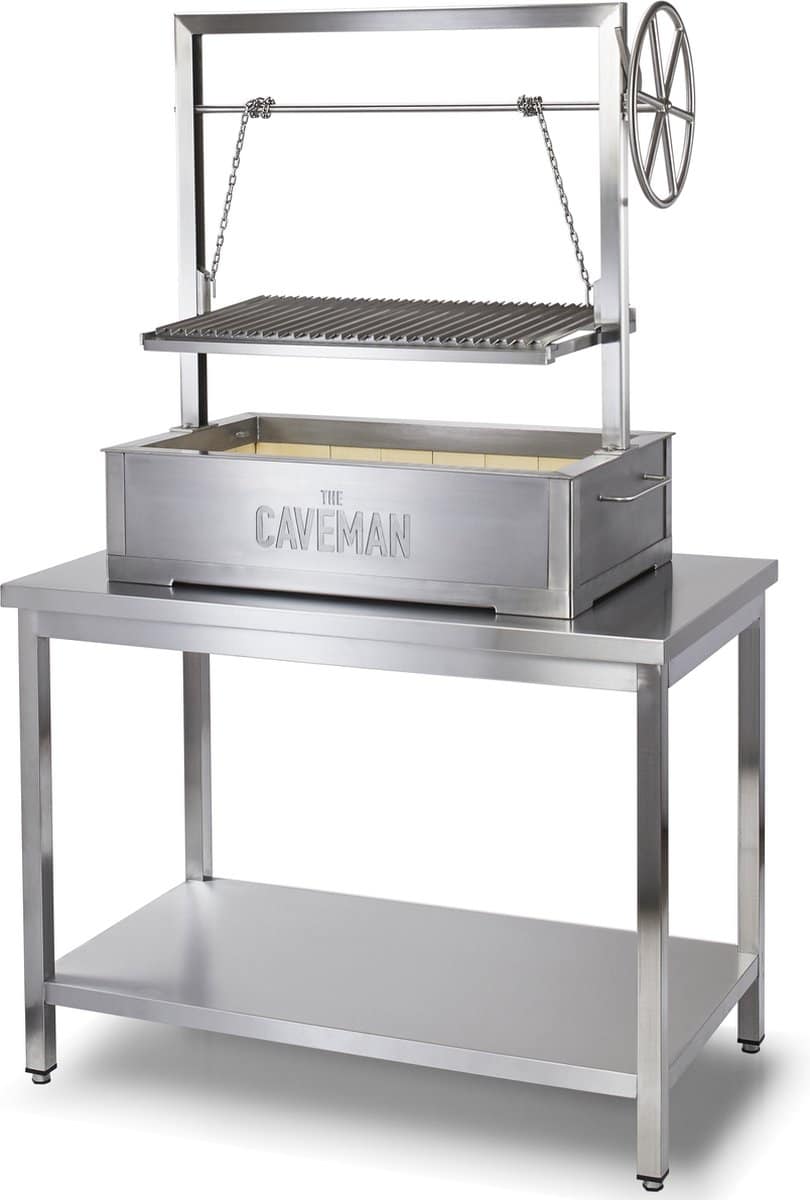 caveman grill ‘pro xl’ inbouw argentijnse grill