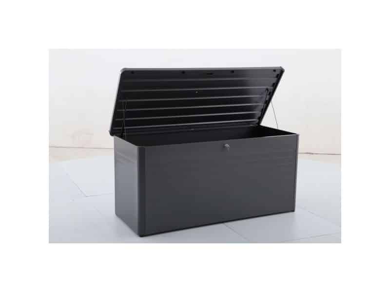 Central Park Kussenbox Strongbox - Staal - Antraciet - 1030l - 180x79x83cm