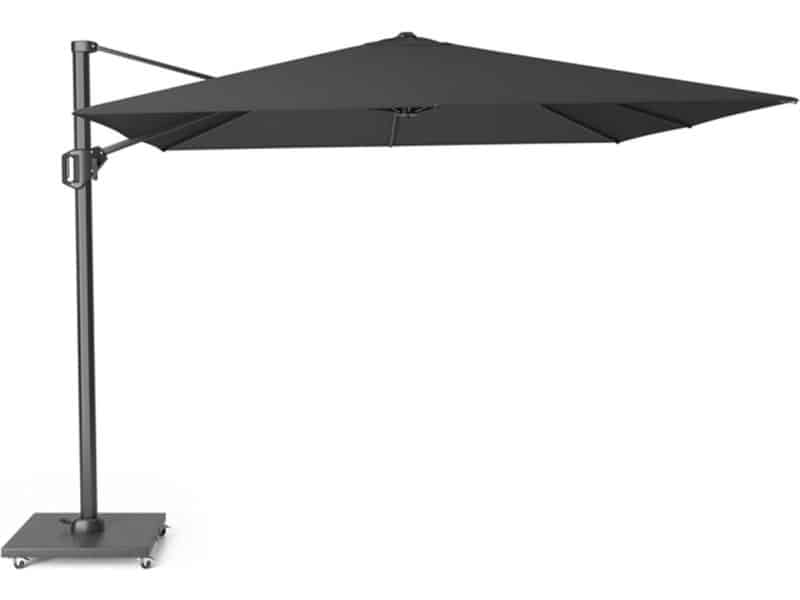 Challenger T1 premium zweefparasol 300x300 cm faded black