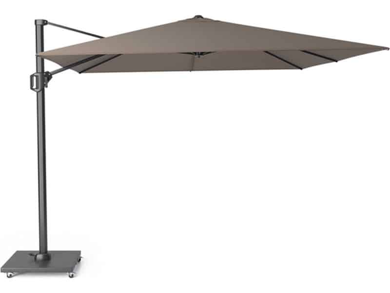 Challenger T1 premium zweefparasol 300x300 cm havanna