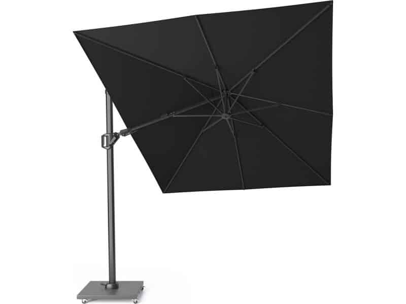 Challenger T2 zweefparasol 350x260 cm zwart