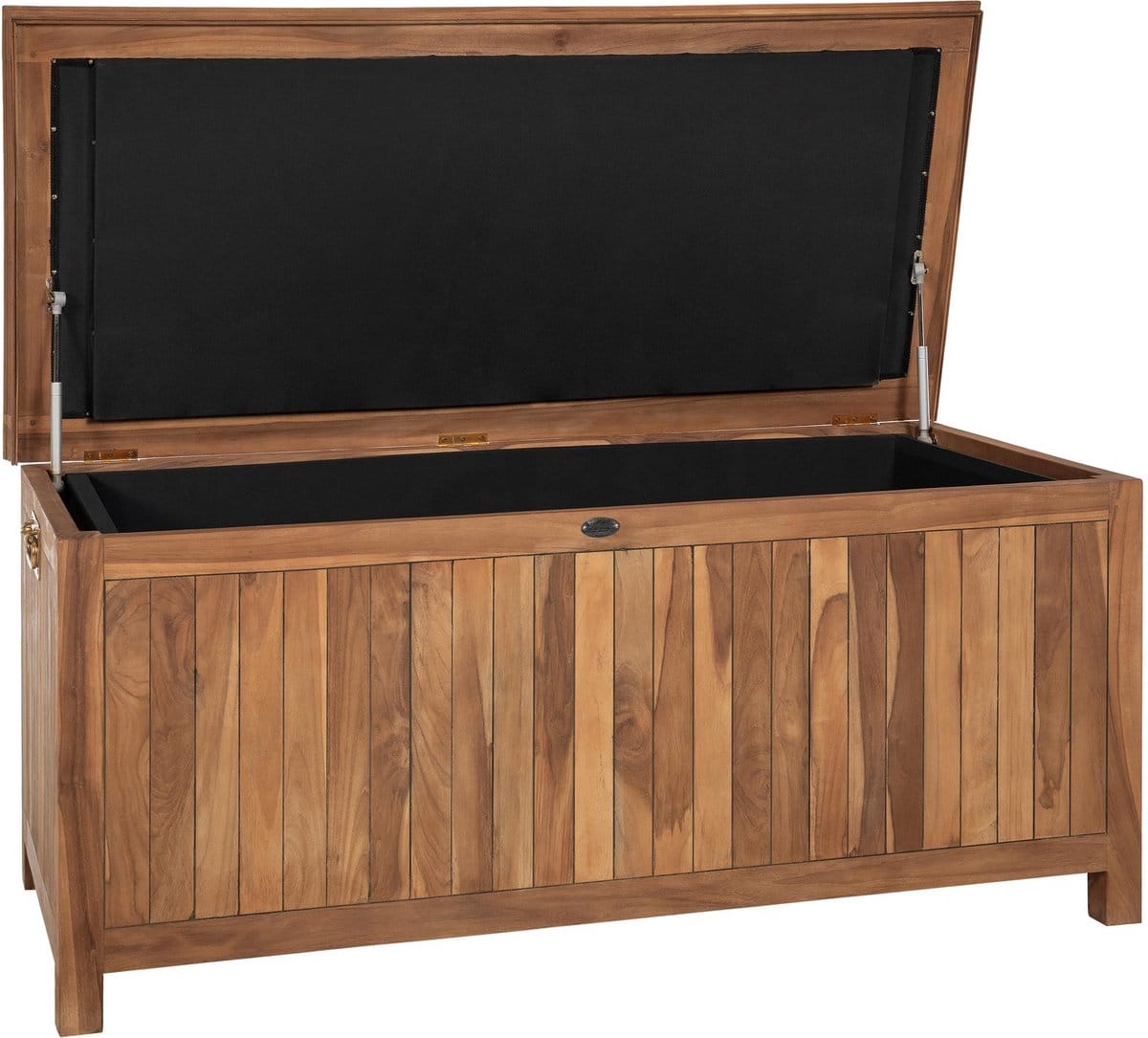 clp opbergbox tuinkussenbox novena waterdicht tuinkussenbox opbergbox van teakhout weerbestendig voor buitengebruik teak