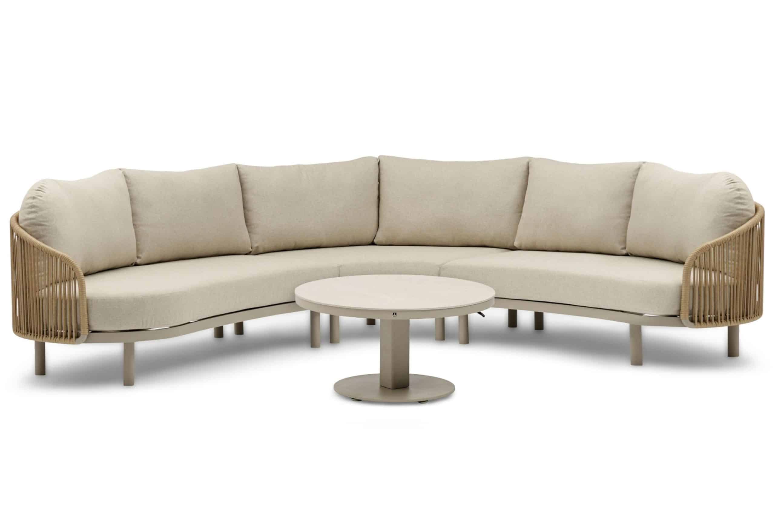 coco amici/tivano 90 cm hoek loungeset 4 delig