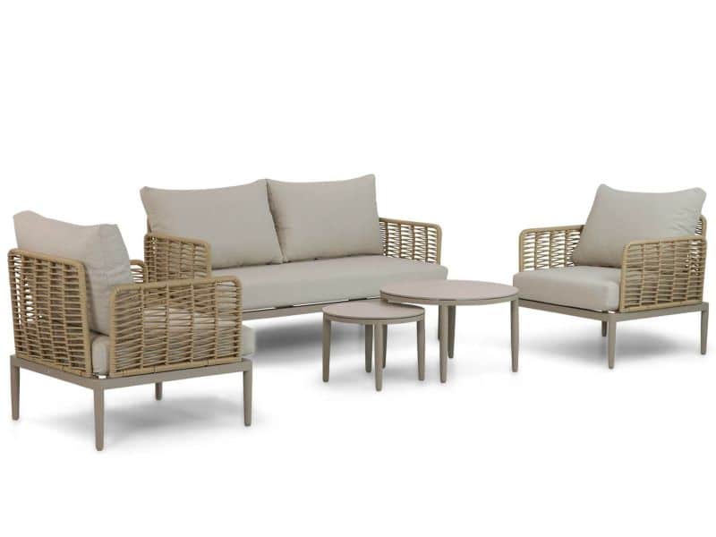 Coco Ibiza stoel-bank loungeset 4-delig