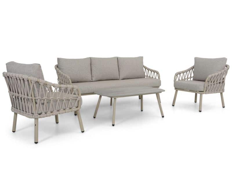 Coco Oliva stoel-bank loungeset 4-delig