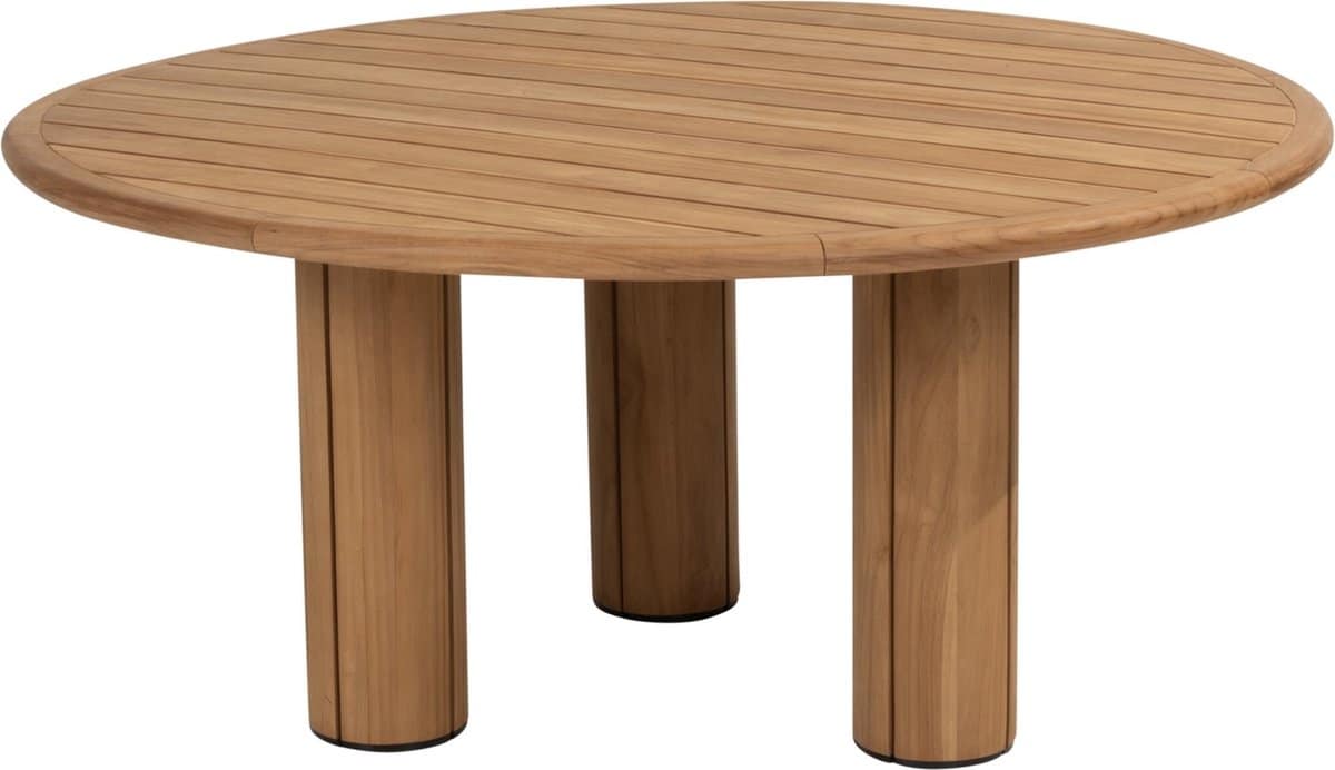 corsica dining tuintafel 160øxh75 cm rond teak 4 seasons outdoor