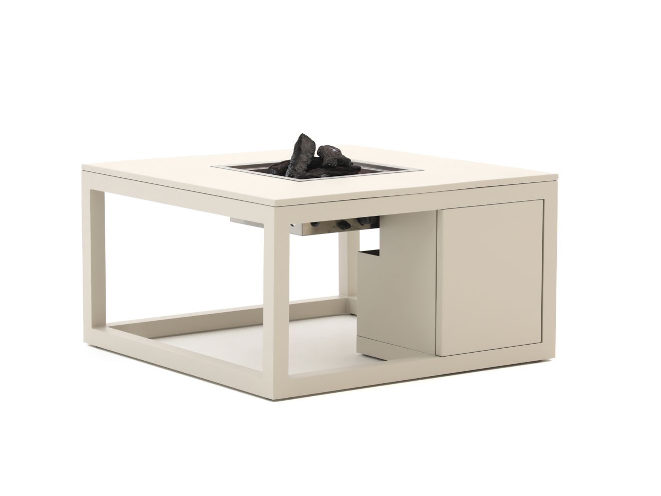 cosiraw lounge vuurtafel 100x100x55cm laagste prijsgarantie!