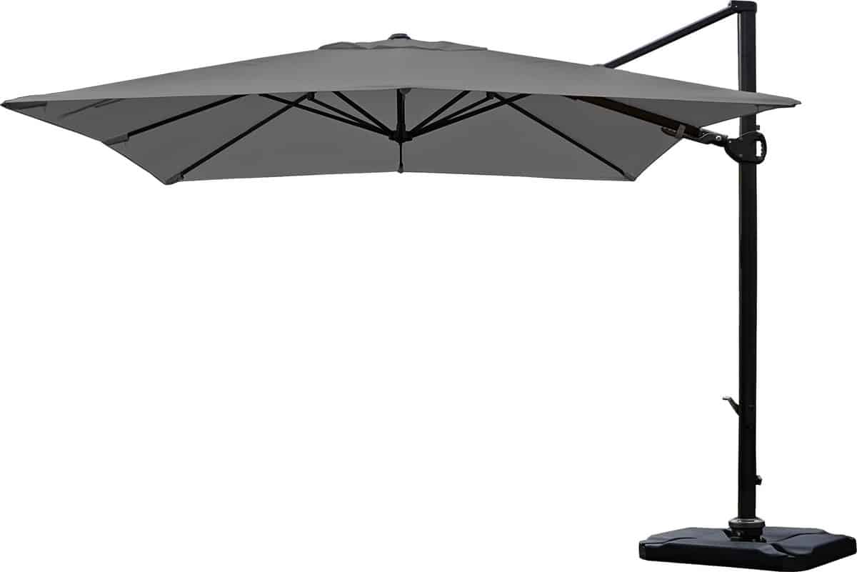 cosmo casa catering zweefparasol draaibaar polyester/aluminium 31kg