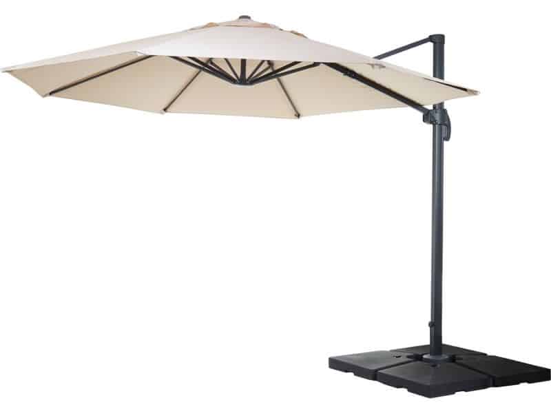 Cosmo Casa Catering Zweefparasol - Parasol - Polyester - Aluminium/Staal