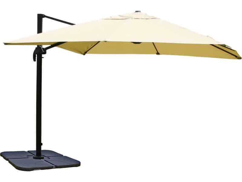 Cosmo Casa Catering Zweefparasol - Parasol - Polyester - Aluminium/Staal