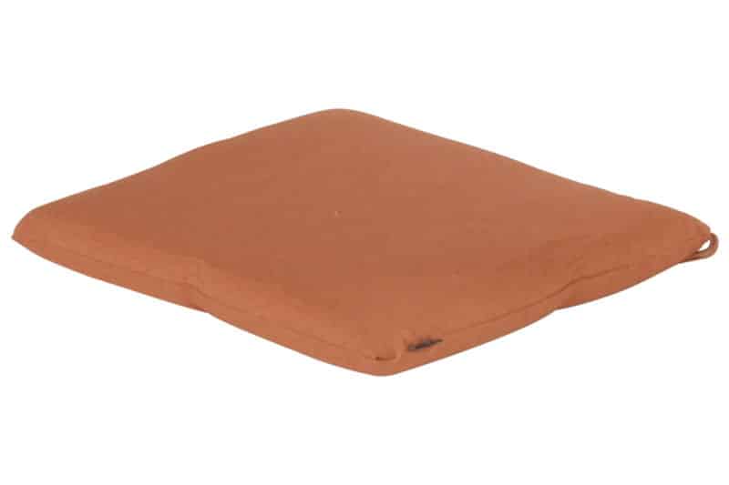 cuba cognac vouwstoelzit tuinkussen 41x38x4x cm hartman hartman