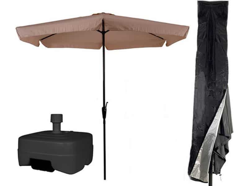 CUHOC Beige / Ecru Parasol - Parasolhoes - Extra Zware