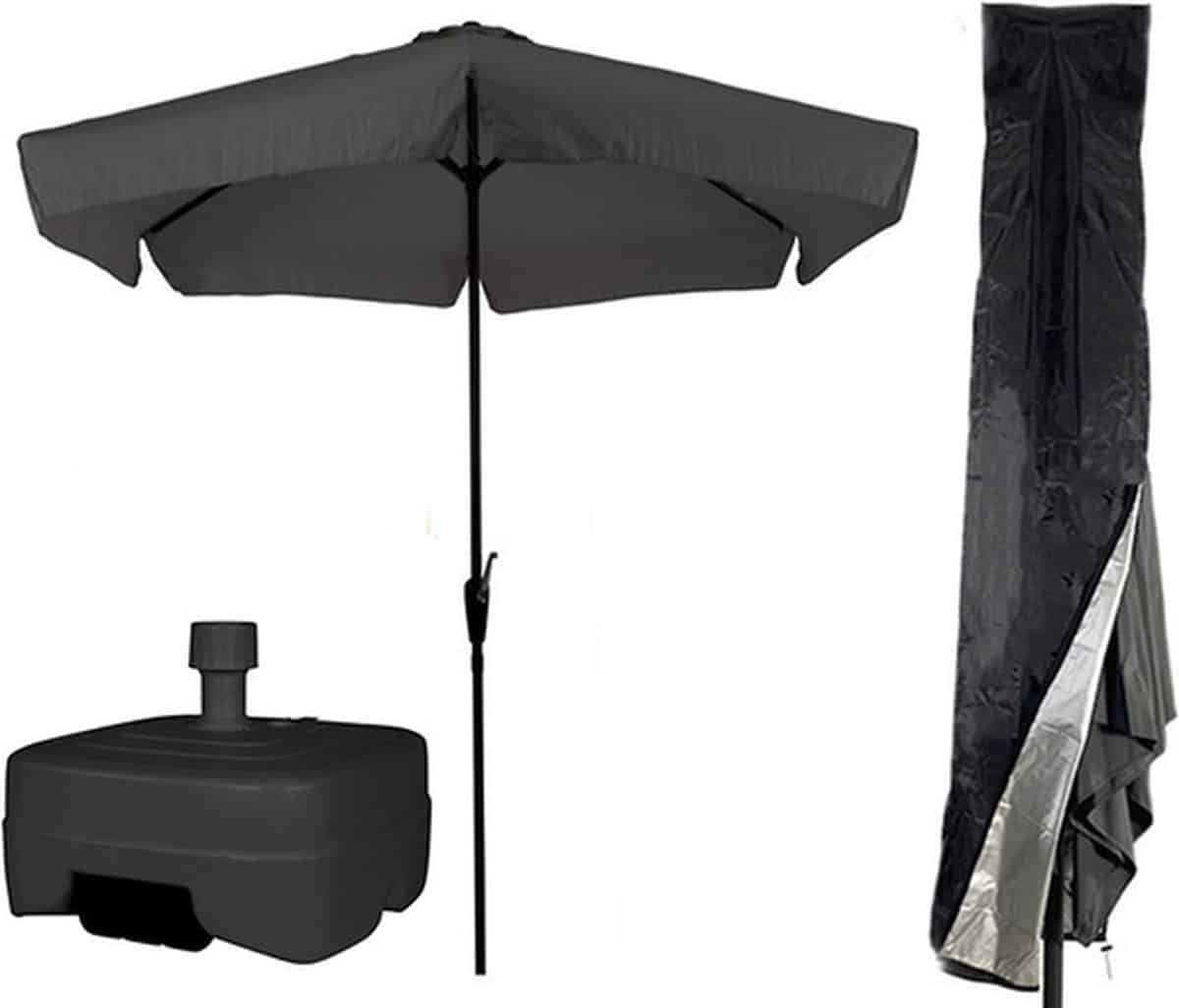 cuhoc grijze / antraciete parasol parasolhoes extra zware