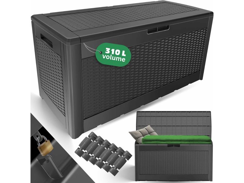 DailySupplies® Tuinkast - Tuinkist voor Buiten - Opbergkast - 48x119x60 CM