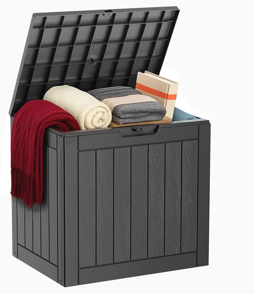 dekbox voor buitenopslag waterdicht opbergmeubel voor tuinaccessoires en kussens