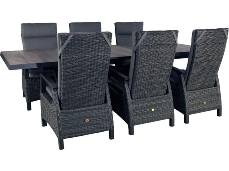 Dining set East Haven Midnight Grey