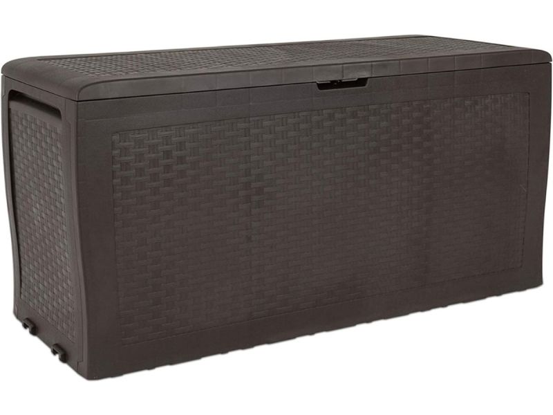 DnA® Keter Opbergbox - Keter Tuinkast - Keter Opbergkast - Bruin - 117cm x 45cm x 57cm