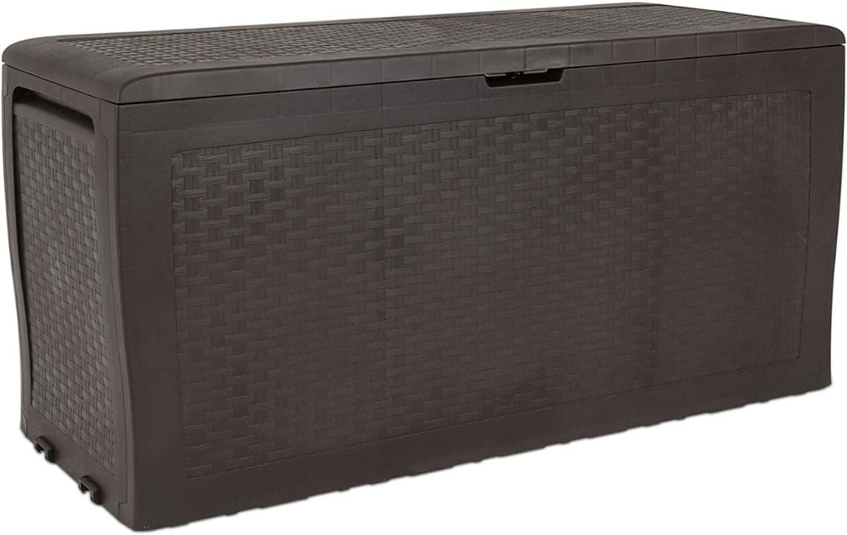 dna® keter opbergbox keter tuinkast keter opbergkast bruin 117cm x 45cm x 57cm