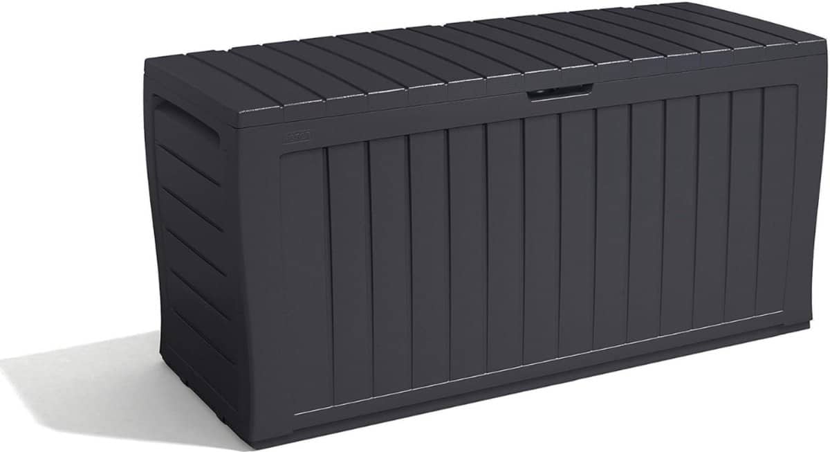 dna® keter opbergbox keter tuinkast keter opbergkast grijs 117cm x 45cm x 57cm