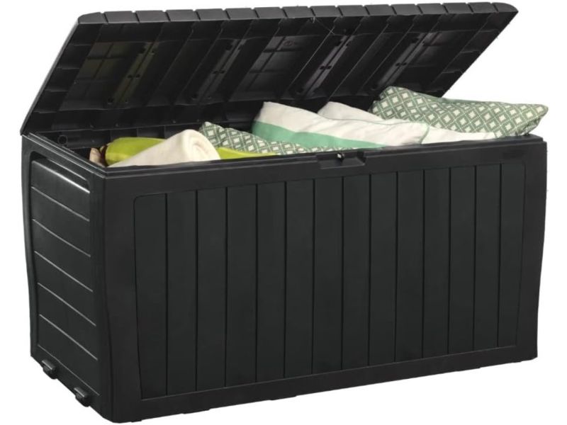 DnA® Keter Opbergbox - Keter Tuinkast - Keter Opbergkast - Grijs - 117cm x 45cm x 57cm