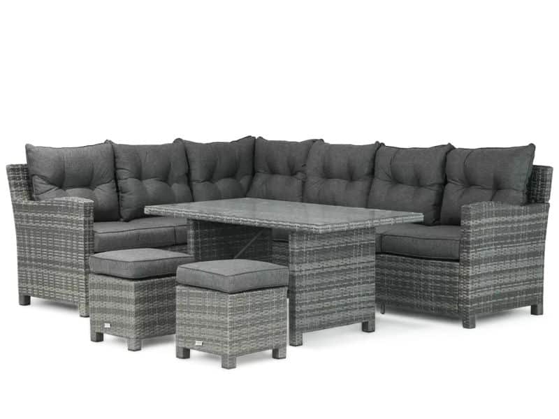 Domani Beluga dining loungeset 5-delig