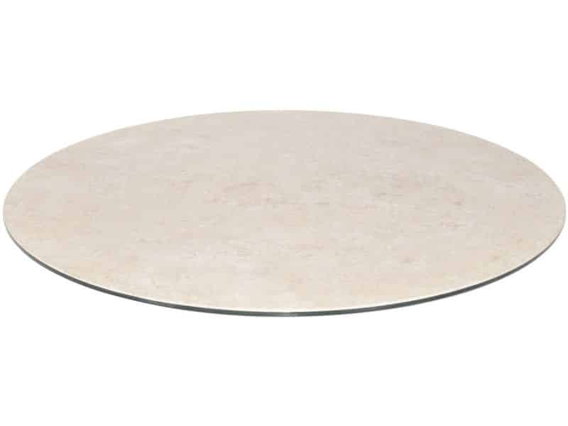 Donato lazy susan 60 cm rond printed ceramic terre Taste