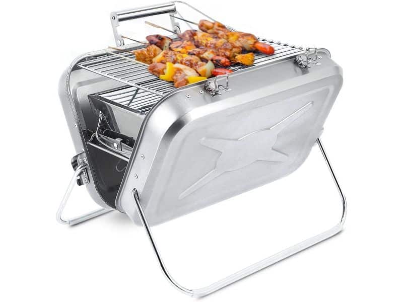Draagbare Opvouwbare Houtskool BBQ Grill voor Outdoor Koken