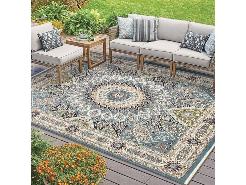 Duurzaam en Comfortabel Buitenkleed voor Terras - Anti-slip en Wasbaar