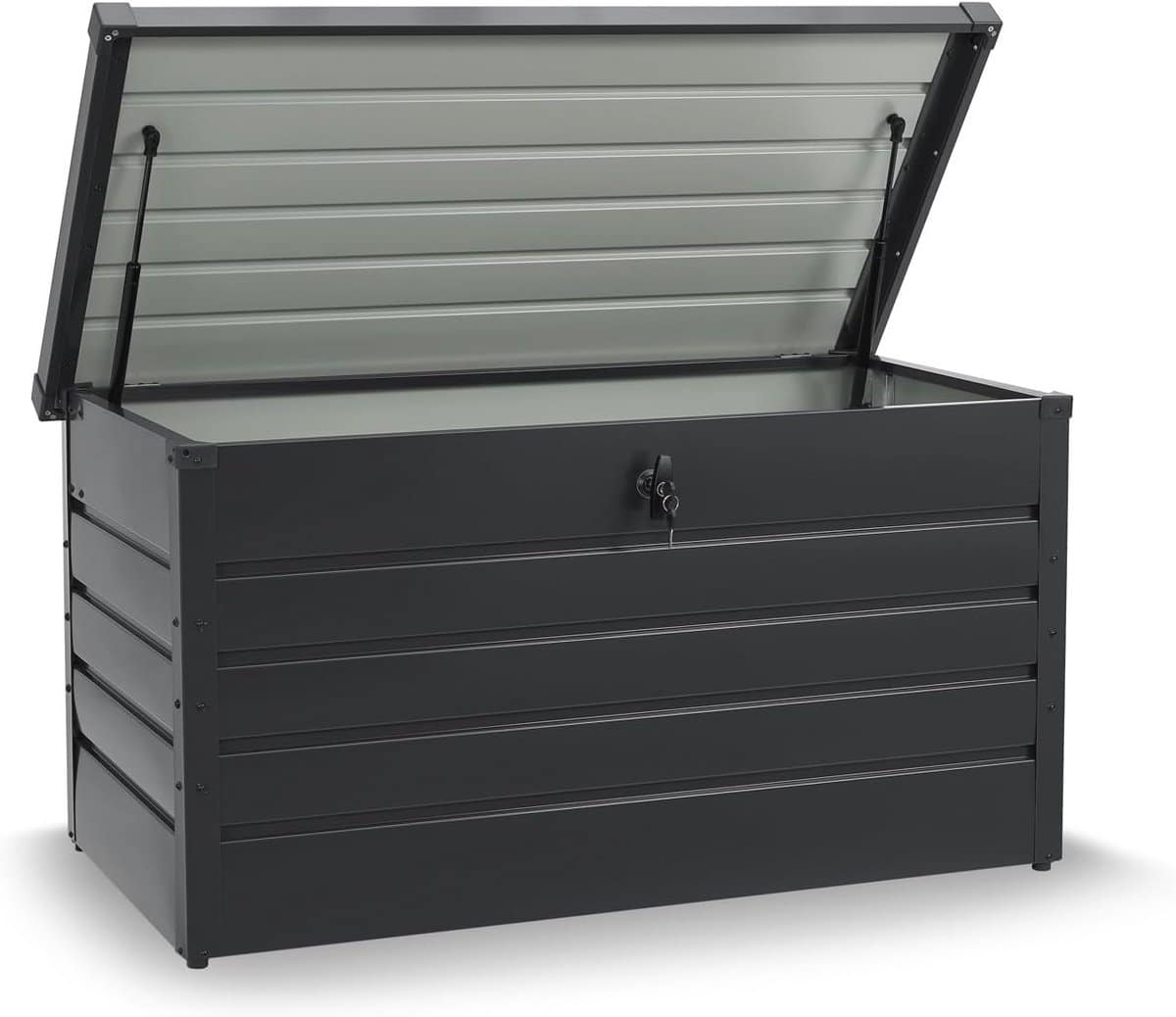 duurzame waterdichte tuinbox 380 liter opbergdoos voor buiten