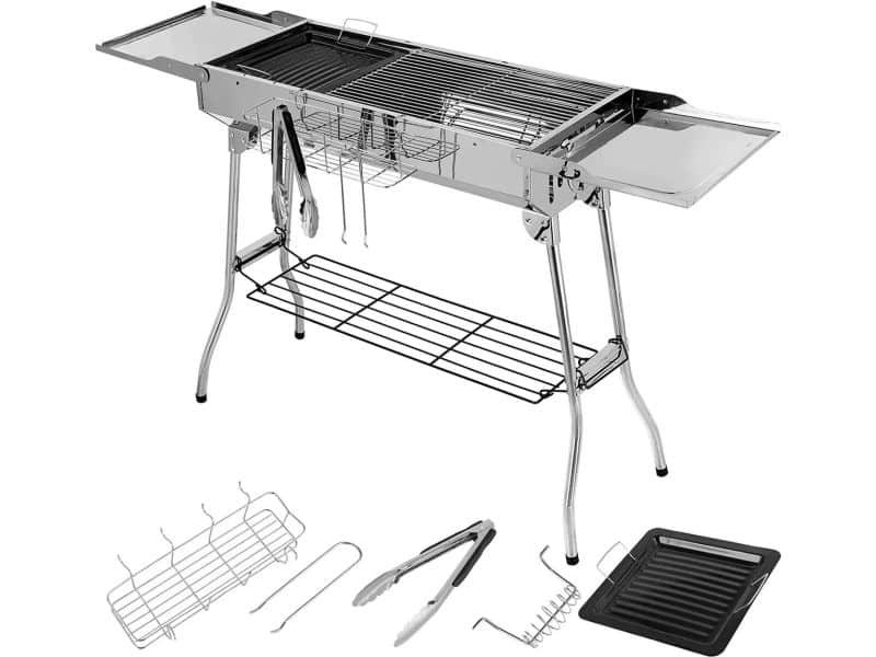 Elektrische BBQ - Houtskool Grill - Rundvlees - Vis