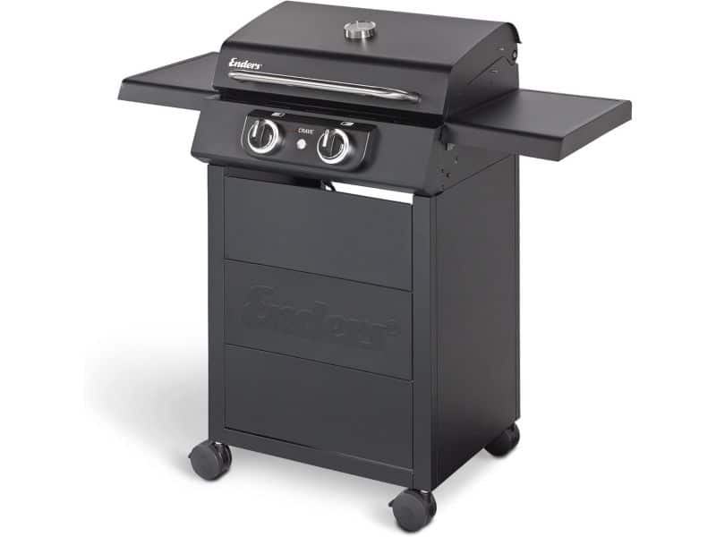 Elektrische Grill met Gegoten Grill en Geïntegreerde Thermometer