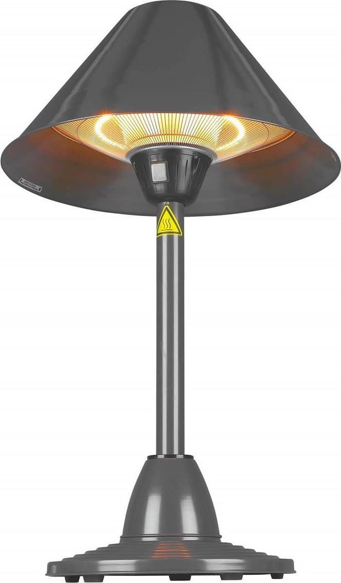 eurom halogeen tafel heater pd1500t