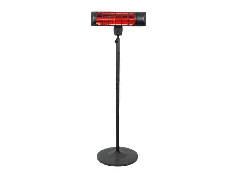 Eurom Terrasverwarmer Q-time Golden 1800s - Staand - 1800w - Zilver