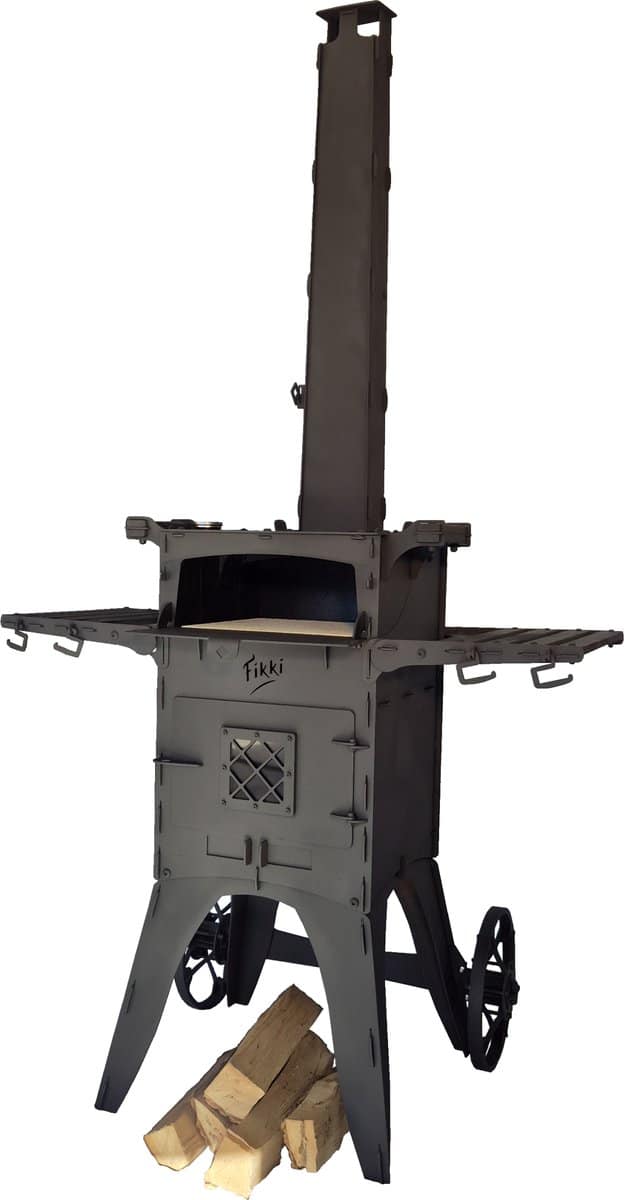 fikki outdoor oven classic de luxe black