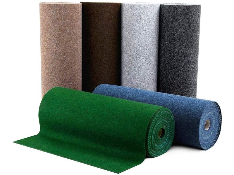 FLOORDIREKT Gazontapijt Farbwunder - Groen - Ideaal voor Balkon en Terras - 200 x 550 cm