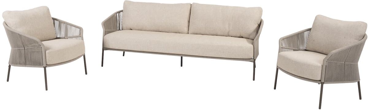 florence stoel bank loungeset 3 delig terre taste 4so