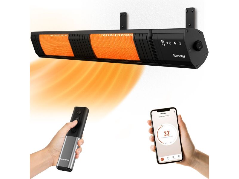 Flowsense Heater - Terrasverwarmers 3000W - Elektrisch Hangend