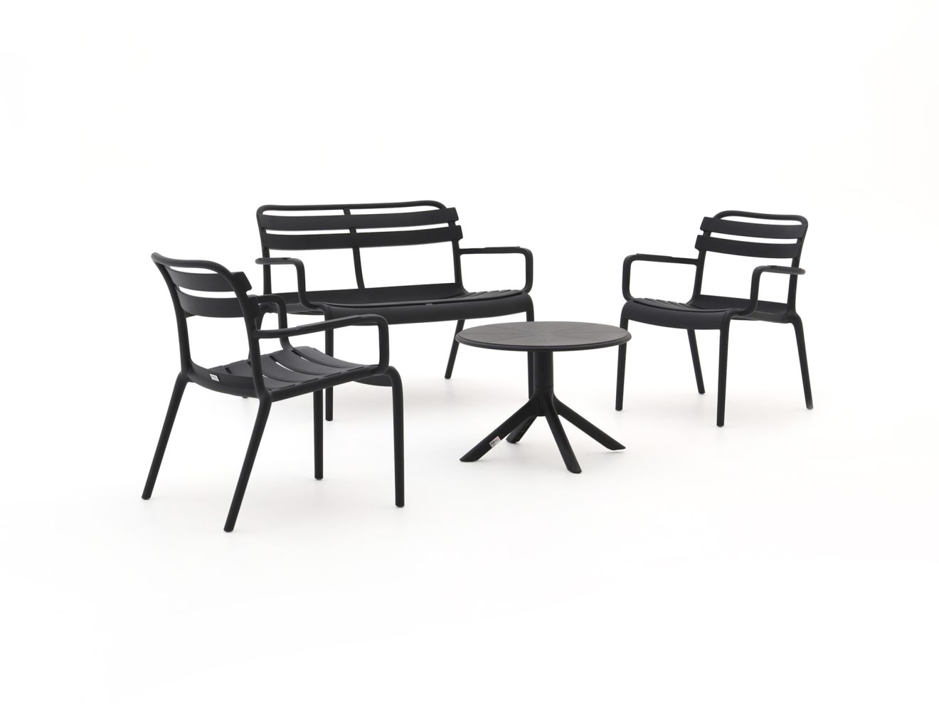 forza vico/rieti ø60 stoel bank loungeset 4 delig laagste prijsgarantie!