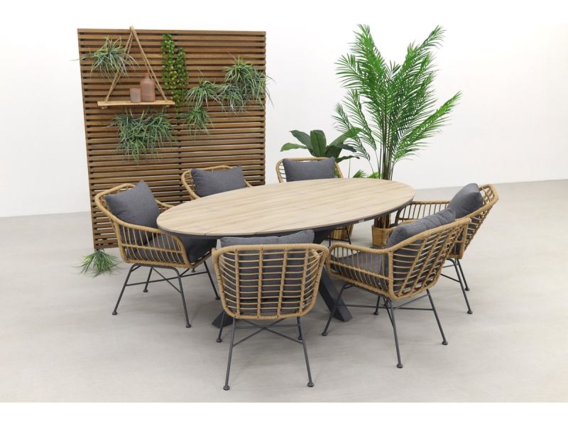 Garden Impressions Margriet - Naturel / Edison 220 x 115