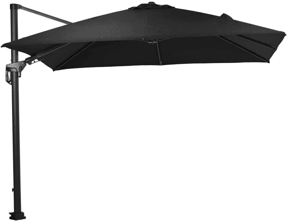 garden impressions zweefparasol hawaii deluxe 300×300 donker grijs