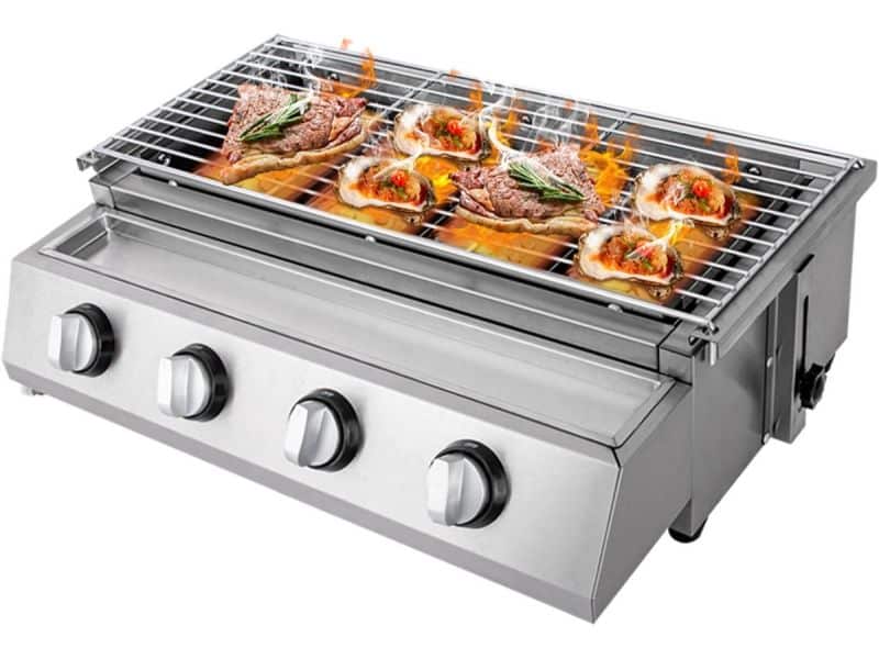 Gas bbq - buitenkeuken - RVS - Barbecue - barbeque