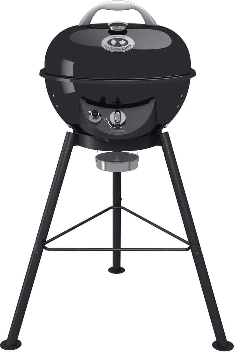 gas bbq grill met 4300w vermogen en theepot vorm
