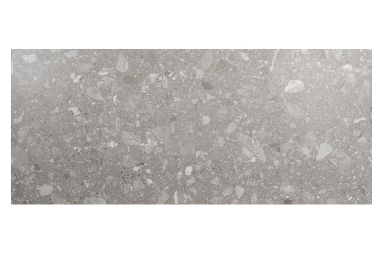 goa tafelframe antracite met tafelblad ceramic terrazzo 220 x 95 cm 4so 4so