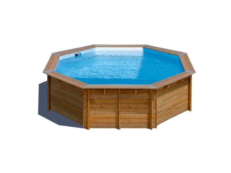 Gre Zwembad Normandie Set Grenen Rond Ø500x127cm